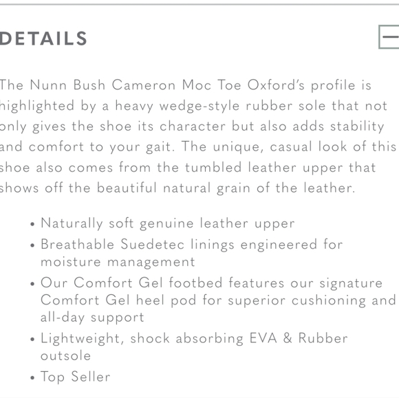 Nunn Bush Cameron leather oxfords - brown main image 7